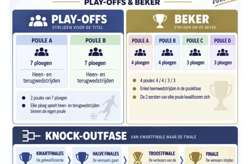 Formule einde seizoen / beker